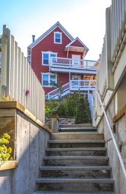 Park City bölgede konut için çıkılan merdivenler