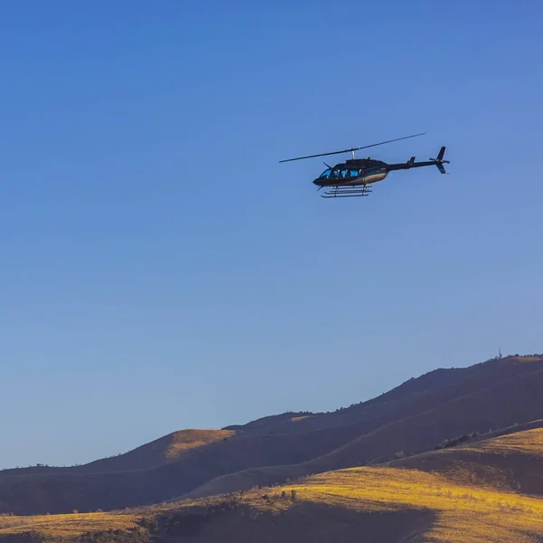 유타 밸리에서 캐년 마우스로 헬리콥터 — 스톡 사진