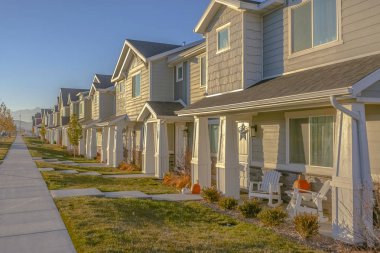 Townhomes Utah Valley erken akşam