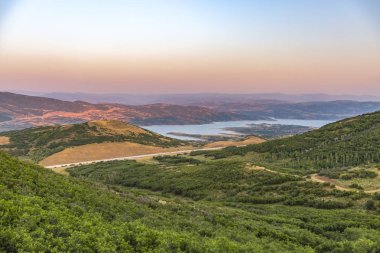 Doğal görünümü Jordanelle Utah State Park'ta