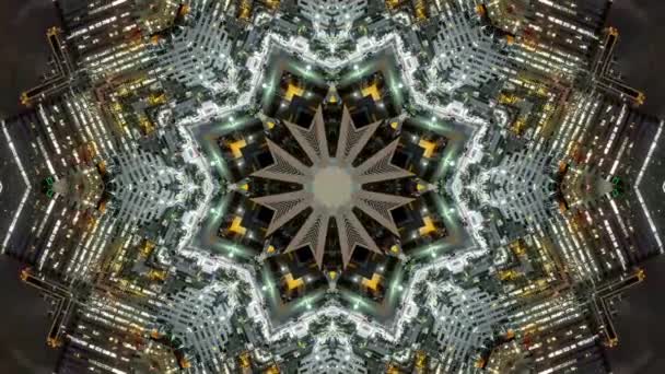 San Francisco ville transformée en formes en vidéo 