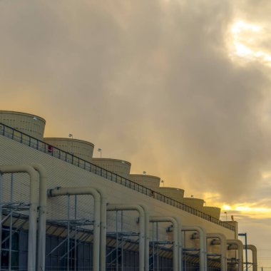 Utah Vadisi'nde Buhar Havalandırma Santrali