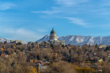 Utah State Capital Binası'nın doğal panoraması