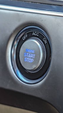 Dikey çerçeve Motor itme başlatVe durdurun görünümünü yukarı yaslama