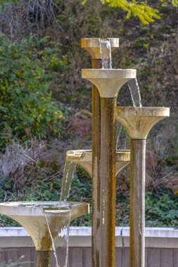 Salt Lake City Park basamaklı Çeşme