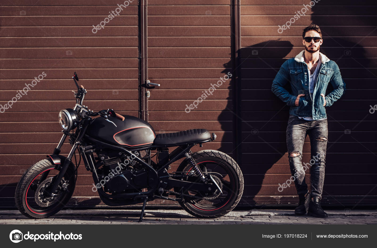 classic biker look