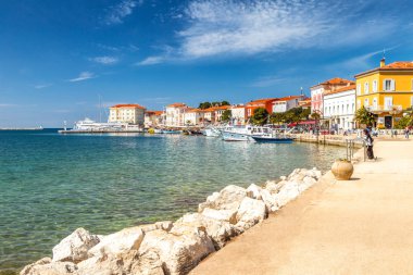 Porec şehir ve liman Hırvatistan, Europe Adriyatik Denizi üzerinde.
