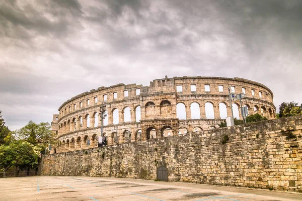 Римская Арена Пуле Хорватия Европа — стоковое фото