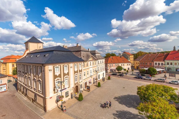 Kutna Hora República Checa Agosto 2018 Plaza Palacky Centro Histórico — Foto de Stock