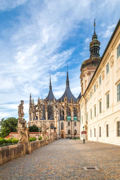 Cathedral Barbara Jesuit College Kutna Hora Czech Republic Europe — Stock Photo, Image