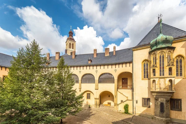 Corte Italiana Palacio Kutna Hora República Checa Europa — Foto de Stock