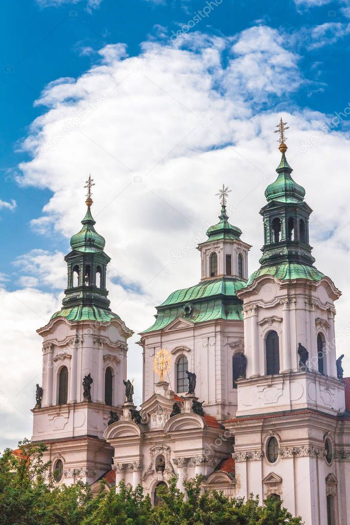 The Church of Saint Nicholas, Old Town Square Of Prague.