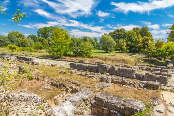 O Parque Arqueológico de Dion . — Fotografia de Stock