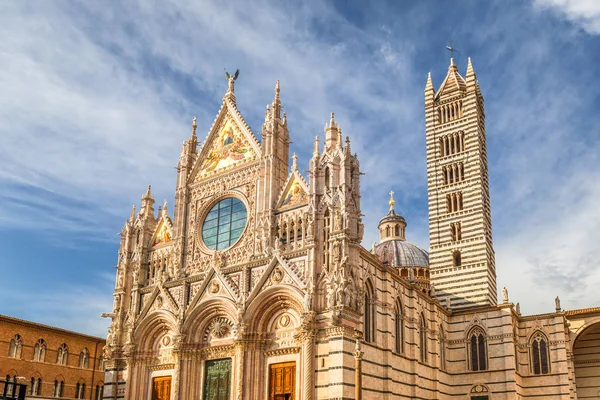 Siena Katedrali, bir ortaçağ kilisesi. — Stok fotoğraf