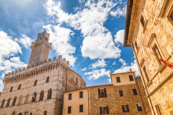 Piazza Grande, Montepulciano 'nun ana meydanı.. — Stok fotoğraf