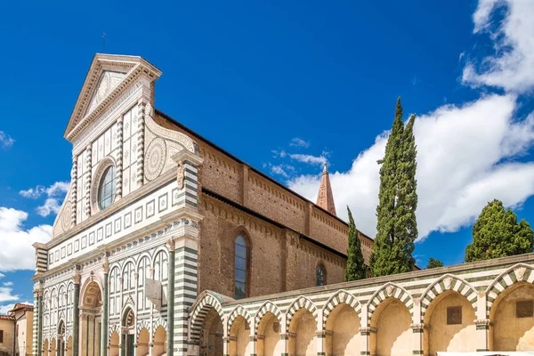 Santa Maria Novella, Floransa'nın en ünlü kiliselerinden biri — Stok fotoğraf