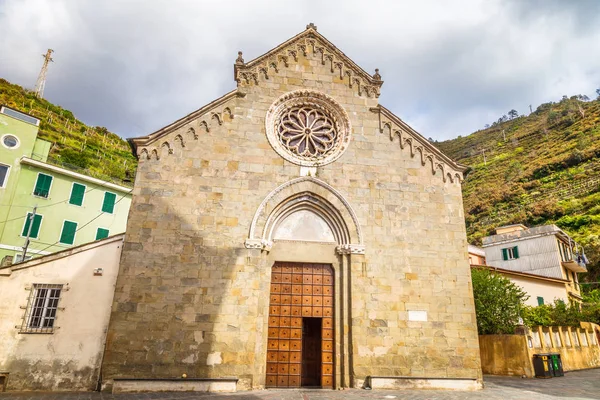 Cappella a Manarola, le Cinque Terre . — Foto Stock