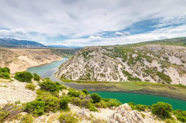 Zrmanja Nehri Kanyonu, Hırvatistan.