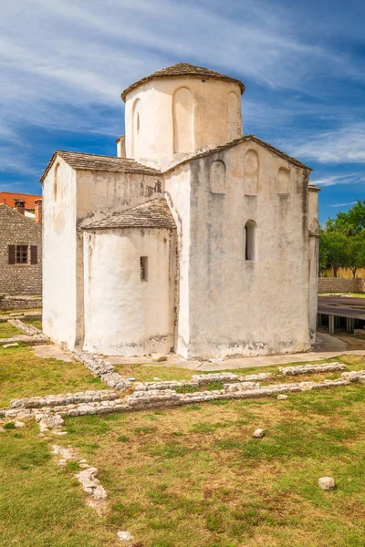 Church of the Holy Cross in Nin town. — Stock Photo, Image