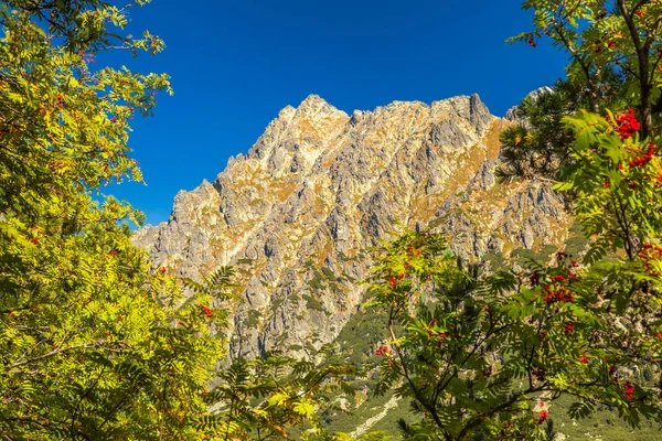 Mountain landscape at autumn season.