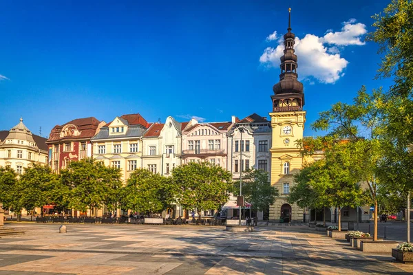 Plaza Masaryk Centro Histórico Ciudad Ostrava República Checa Europa — Foto de Stock