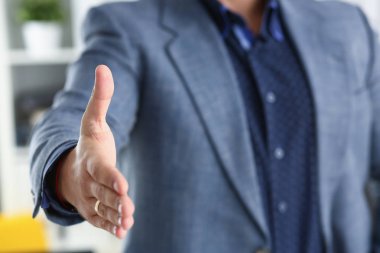 office, işadamı eser ödünç el önde portre