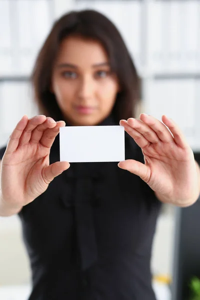 Office gösteri kesit, işkadını eser portresi — Stok fotoğraf