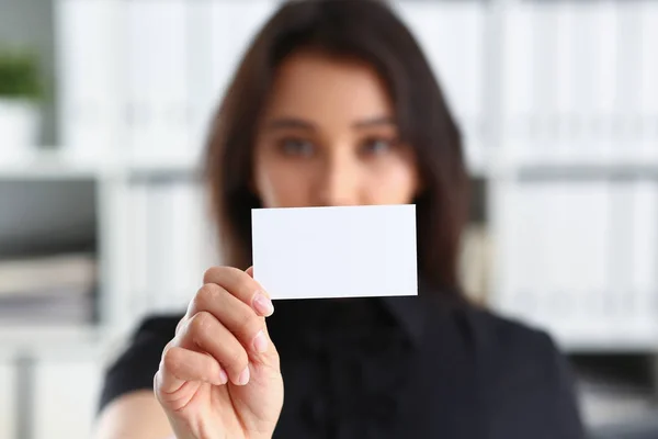 Office gösteri kesit, işkadını eser portresi — Stok fotoğraf