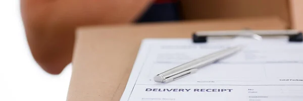 Specialist courier delivery service offers one person