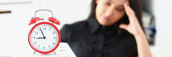 Tired and exhausted woman have a lot of work with documents fall asleep