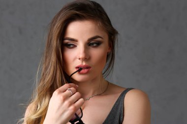 Güzel Avrupa Kadın portre