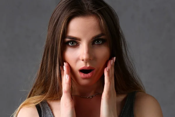 A beautiful european woman portrait — Stock Photo, Image