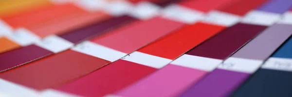 Impressão a cores das estatísticas de pantone offset — Fotografia de Stock