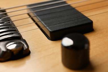 Gül ağacı boyun ile klasik şekli ahşap elektro gitar