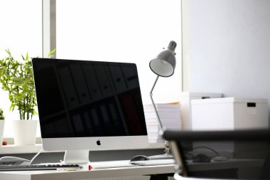 Minsk, Beyaz Rusya - 02 Ocak 2019: Apple