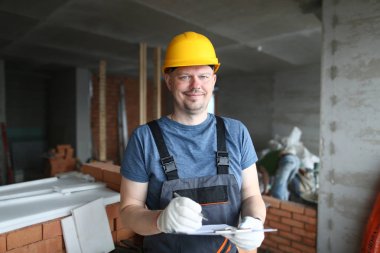 Hardhat mutlu işçi