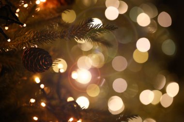 Mutlu noel kartı. Yeni yıl 2020