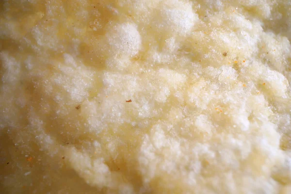 Textura de batatas fritas com padrões na superfície — Fotografia de Stock