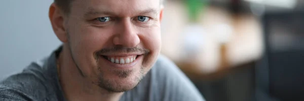 Happy male posing for photo — Stock Photo, Image