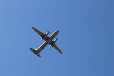 Kyiv, Ukrayna - 24 Ağustos 2018: Kyiv, Ukrayna 'nın bağımsızlığının 27. yıldönümünde 24 Ağustos' ta bir askeri geçit törenine ev sahipliği yapıyor. 