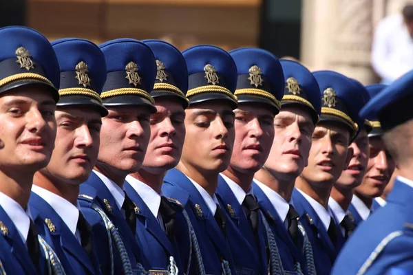 Kyiv Ukraine August 2018 Kyiv Hosting Military Parade 27Th Anniversary — ストック写真