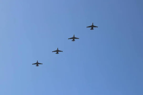 Kyiw Ukraine August 2018 Kyiw Ist Gastgeber Einer Militärparade Jahrestag — Stockfoto