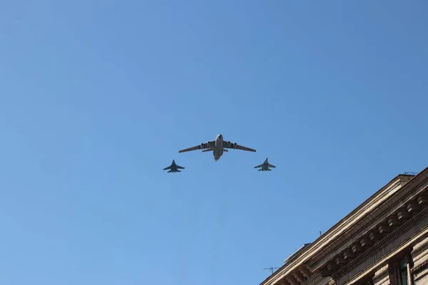 Kyiw Ukraine August 2018 Kyiw Ist Gastgeber Einer Militärparade Jahrestag — Stockfoto