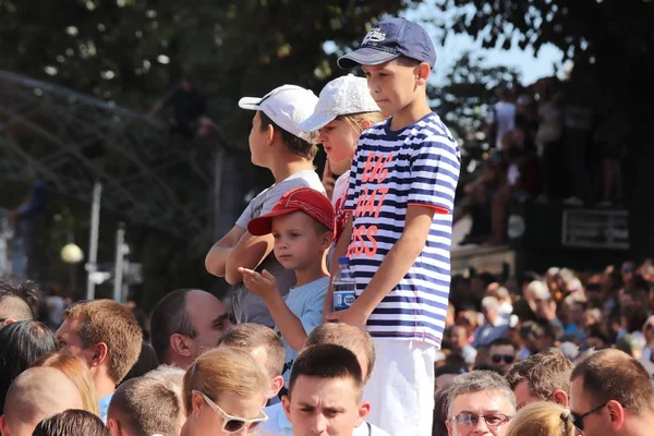 Kyiv Ukraine August 2018 Kyiv Hosting Military Parade 27Th Anniversary — Stock Photo, Image