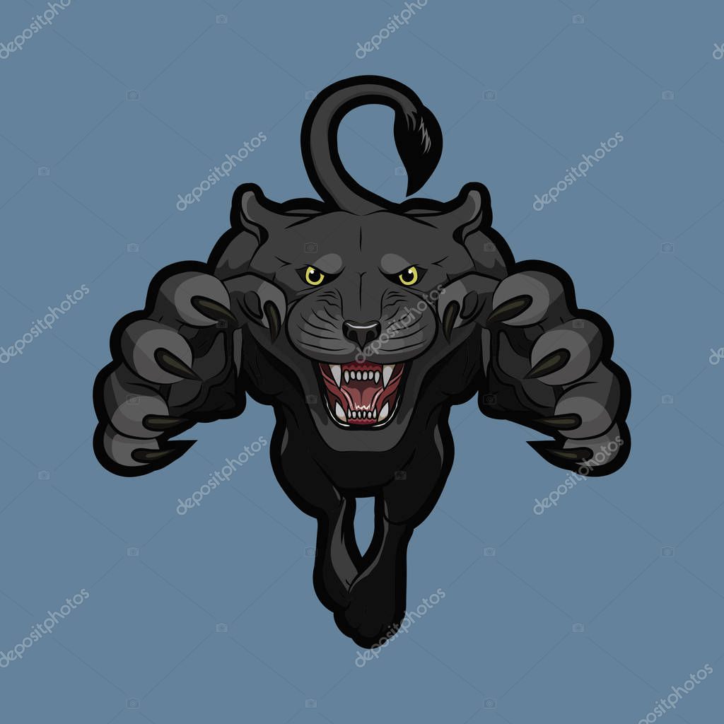 The lioness quickly jumps forward