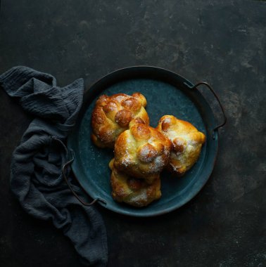 Guaguas de pan colada morada, Ekvador 'un Ölü Günü için Figuras de pan ecuatorianas