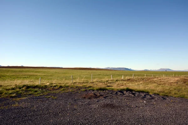 Campo Rural Islandia Círculo Dorado — Foto de Stock