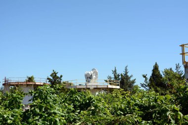 Hava füze yüklemesine Sandy Hook, New Jersey için yüzey savunma Radar istasyonu terk