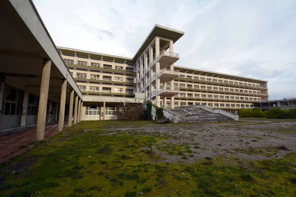 Abandoned Mid Century Modern Hotel Building in Italy