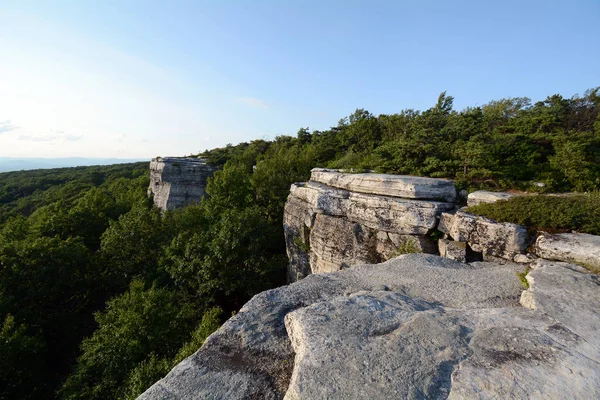 Looking Out Ridge Zachowaj Minnewaska State Park — Zdjęcie stockowe